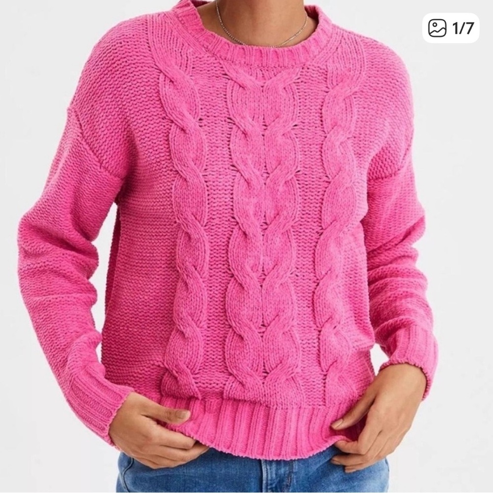 AE Cable Knit Sweater